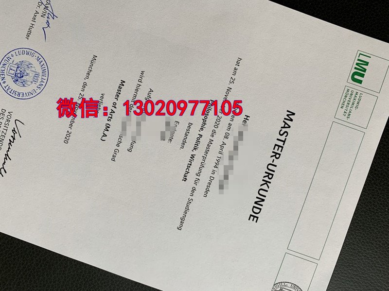 想了解慕尼黑大学毕业证书文凭?这篇文章讲透了!