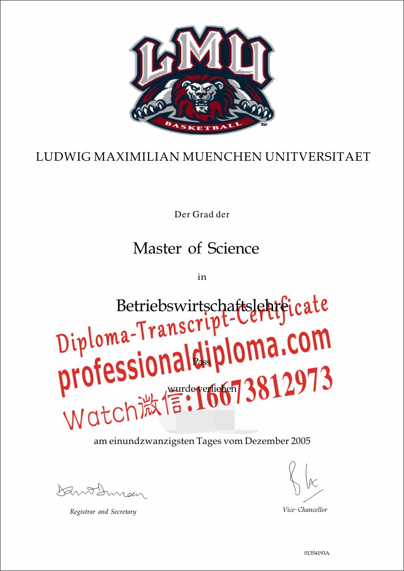 快速获取慕尼黑大学毕业证书文凭样本,方法都在这儿!